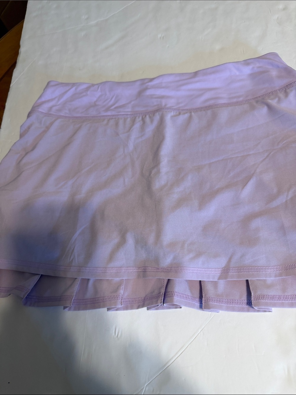 Lululemon Women's Lavender Pleated Hem Skater Skirt